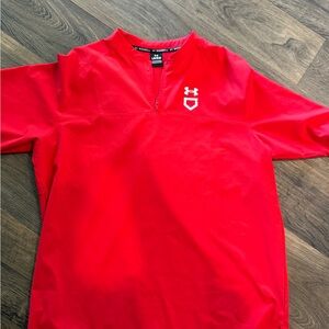 Under Armour Red Sweatshirt Casual Comfort